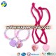 FJ brand custom princess bracelet and necklace jewelry set wholesale kids frozen pendant necklace